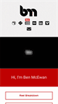 Mobile Screenshot of benmcewan.com